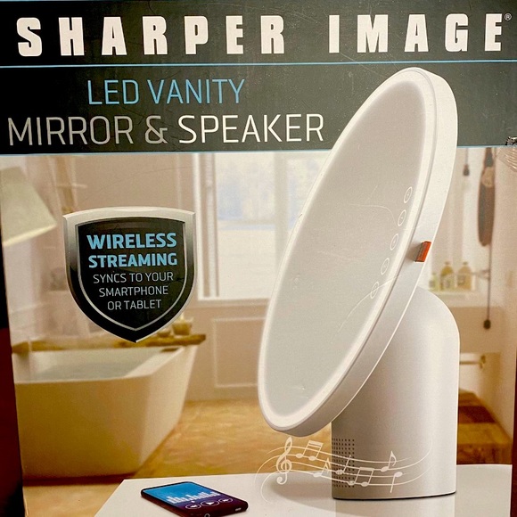 Sharper Image Other - 💄LED Vanity Bluetooth Mirror💄